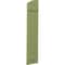 Ekena Millwork Americraft 3-Board (2 Batten) Wood Joined Board-n-Batten Shutters w/Ellipt Top, ARW101BE311X77MGH, PR ARW101BE311X77MGH - alternate 2